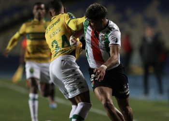 Con Junior Marabel como titular, Palestino empató con Cuiabá por la Copa Sudamericana