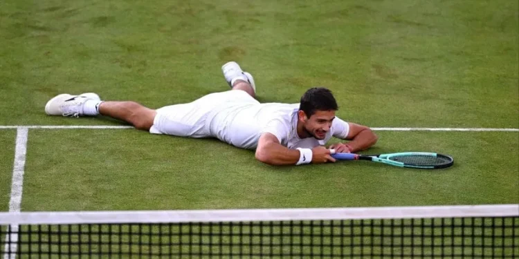 Mariano Navone tampoco pudo superar su debut en Wimbledon