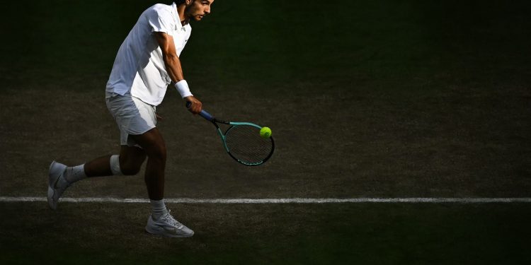 Wimbledon: Musetti va por más; le ganó a Fritz en 5 sets y quiere tumbar a Djokovic en las semifinales