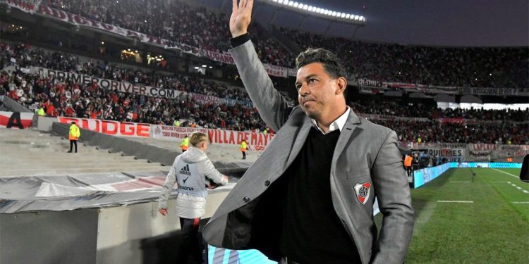 River no tendrá a Gallardo en el banco para enfrentar a Unión