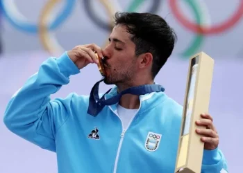 Maligno Torres hizo historia: medalla dorada para Argentina en BMX freestyle