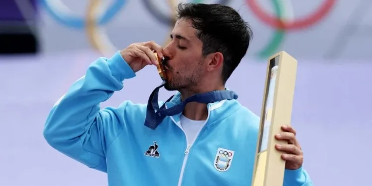 Maligno Torres hizo historia: medalla dorada para Argentina en BMX freestyle