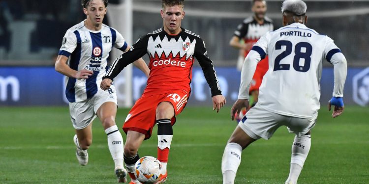 River le ganó a Talleres el primer partido de ida de la Copa Libertadores