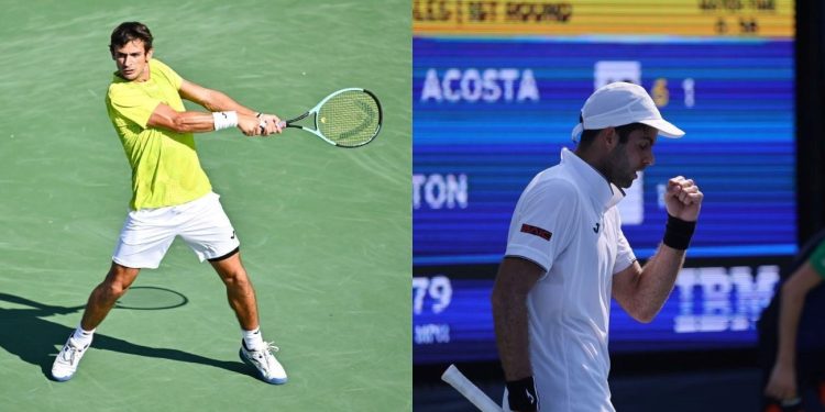 Us Open: triunfo de Díaz Acosta y derrota de Federico Coria