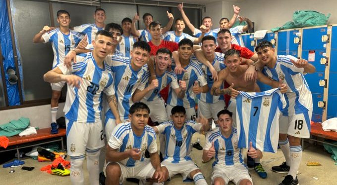 Con un juvenil de Colón de titular, la Selección Sub 20 del Ascenso ganó su primer duelo de la Gira Asiática