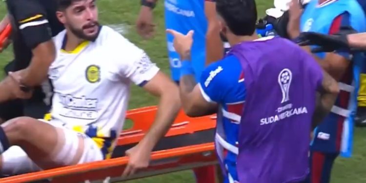 Picante cruce entre el ex Unión, Ema Brítez, y un defensor de Central