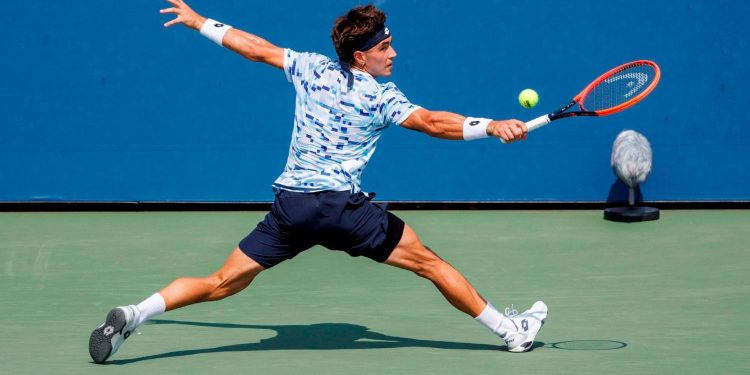 Francisco Comesaña no pudo ante Taylor Fritz y se despidió de la tercera ronda en el Us Open