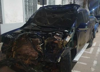 Si algo faltaba en Colón: se accidentó Farioli