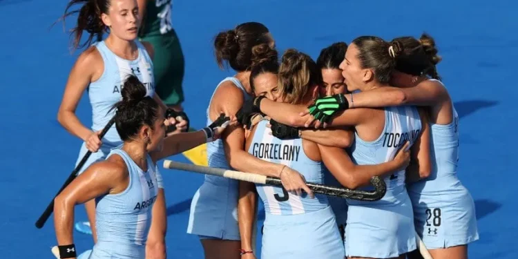 Las Leonas empataron ante Australia en su anteúltimo partido por la fase de grupos