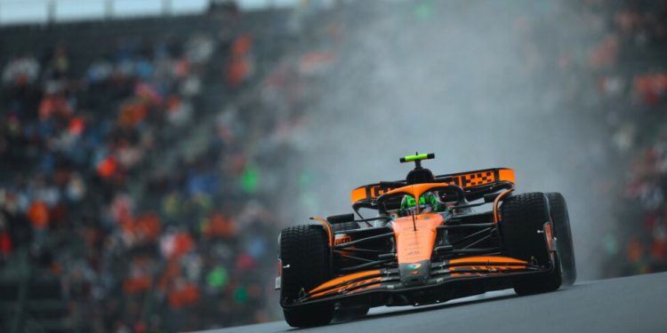 Norris dominó los entrenamientos del GP de los Países Bajos