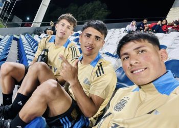 Selección Argentina Sub 20: Lautaro Vargas ya trabaja bajo las órdenes de Javier Mascherano