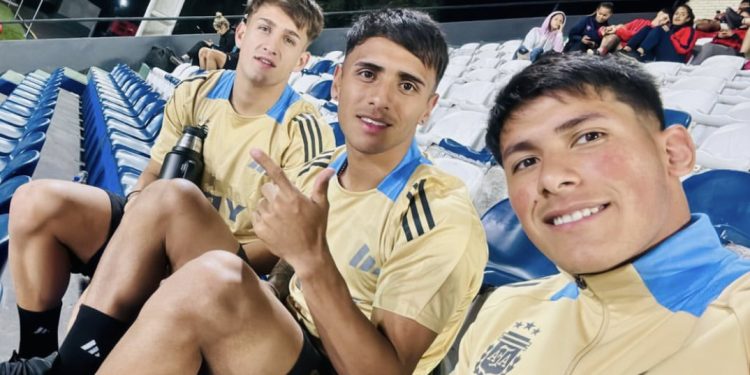 Selección Argentina Sub 20: Lautaro Vargas ya trabaja bajo las órdenes de Javier Mascherano