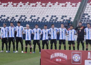 Con Lautaro Vargas de titular, la Selección Sub 20 le ganó a Paraguay en un amistoso