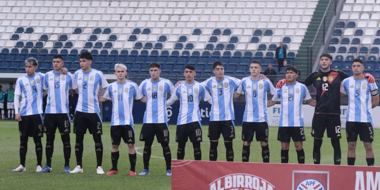 Con Lautaro Vargas de titular, la Selección Sub 20 le ganó a Paraguay en un amistoso