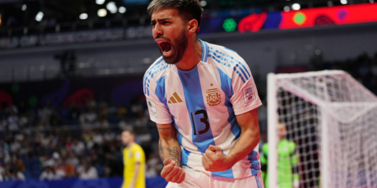 Argentina debutó con el pie derecho en el Mundial de Futsal 2024
