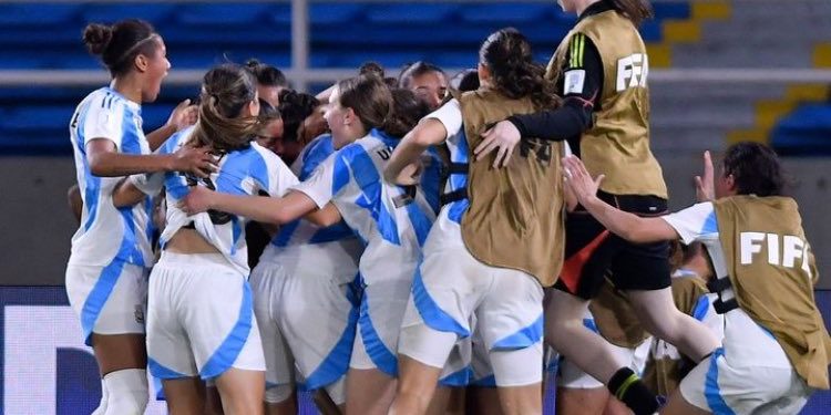 Histórica clasificación de Argentina en el mundial sub 20 femenino