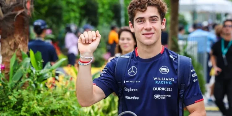 Franco Colapinto y su deseo con Williams: “Espero poder demostrar que merezco mi asiento»