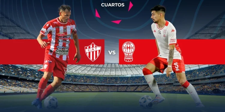 Huracán enfrenta al sorprendente Talleres de Escalada por un lugar en semis