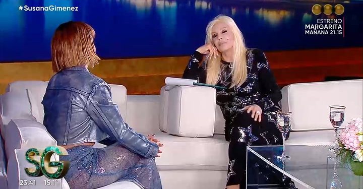 ¿Por qué lloró María Becerra en el programa de Susana Giménez?