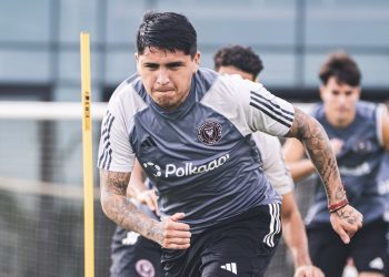 Facu Farías ya entrena a la par del plantel del Inter Miami