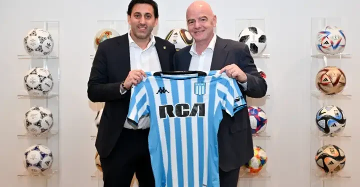 Los detalles de la reunión entre Milito e Infantino