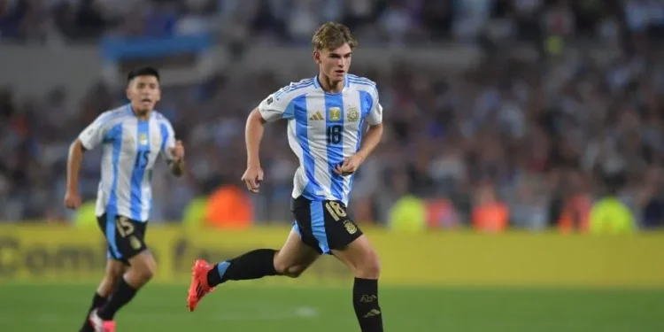 Nico Paz contó por qué eligió jugar para la Selección Argentina