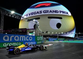 Franco Colapinto terminó 17º en la primera práctica del GP de Las Vegas