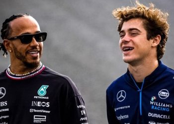 GP de Brasil: La reacción de Hamilton luego del choque de Franco Colapinto