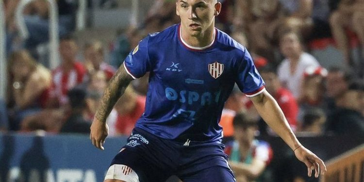 Mateo Del Blanco fue reconocido por la Liga Profesional de Fútbol