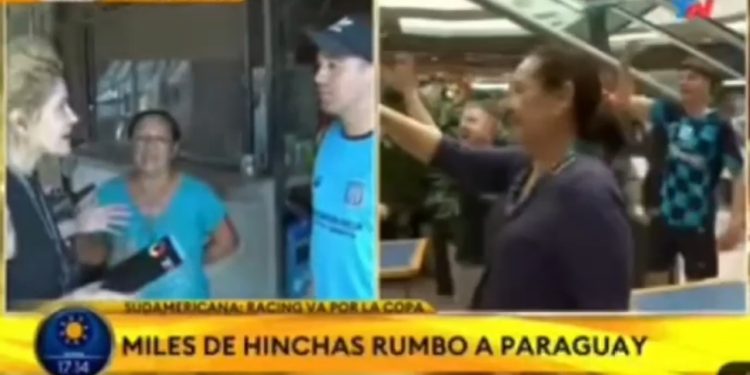 Viral: “Colón copó más que Racing”