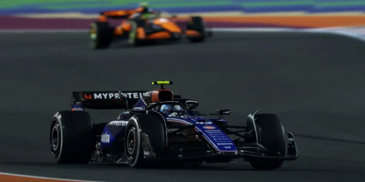 A Colapinto le eliminaron una vuelta rápida por exceder los límites y terminó 19 en la Q1 de Qatar