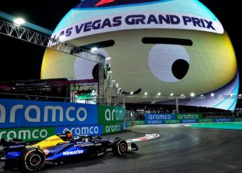 Colapinto terminó 18° en su segunda práctica en Las Vegas y sorprendió al decir: “Había olor a…”