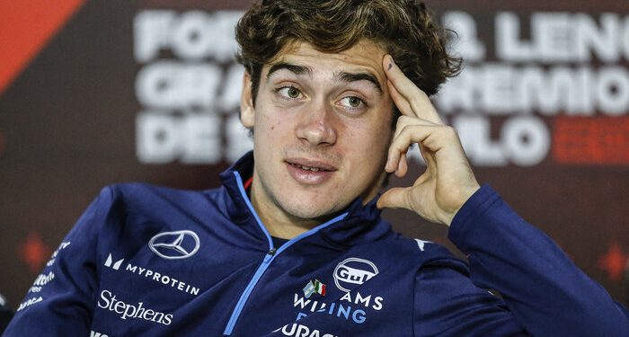 La buena noticia que recibió Franco Colapinto: ganó el premio a la mejor maniobra del mes