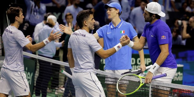 Copa Davis: Argentina cayó ante Italia y se despidió en cuartos de final