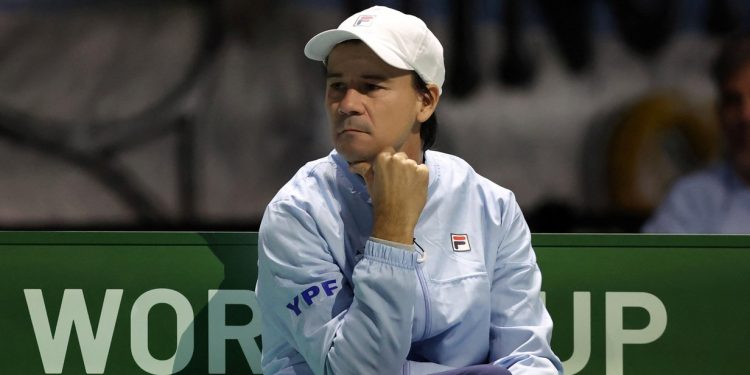 Tenis: Tras la derrota ante Italia, el Mago Coria dejó de ser el capitán de Argentina
