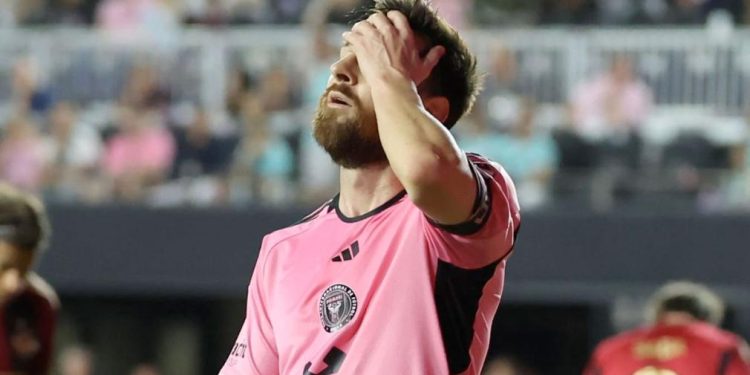 Inter Miami de Messi cayó ante Atlanta United y quedó eliminado de la MLS