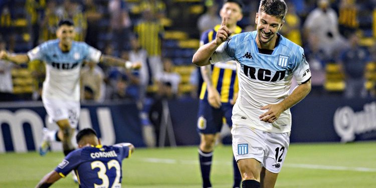 Imparable, Racing: venció a Central en Rosario y es escolta de Vélez
