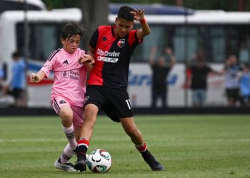Thiago Messi hizo su debut en Inter de Miami ¡ante Newells!