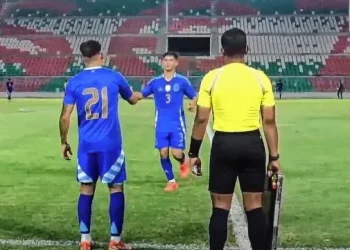 Vargas sumó minutos con la Selección Sub-20 en Bolivia