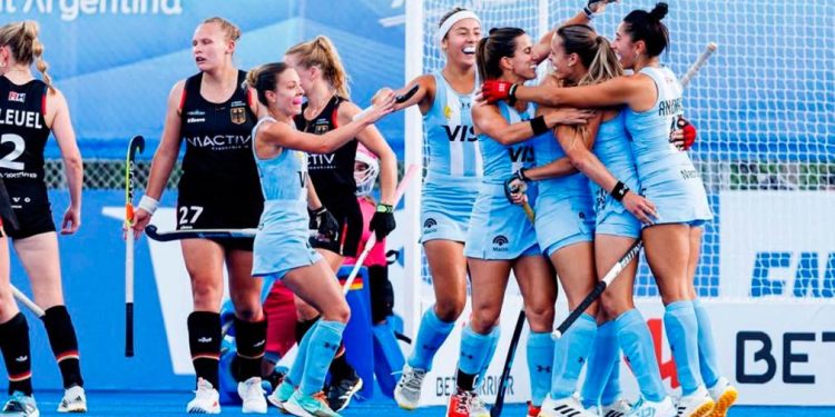Debut con victoria para Las Leonas ante Alemania en la Pro League 