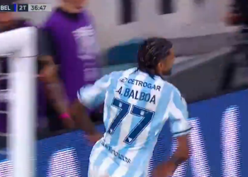 Balboa cerró la goleada de Racing ante Belgrano