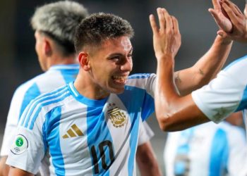 Argentina goleó a Brasil en el inicio del Sudamericano Sub-20