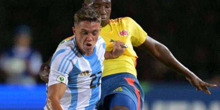Argentina Sub-20 empató con Colombia y sigue liderando el Sudamericano