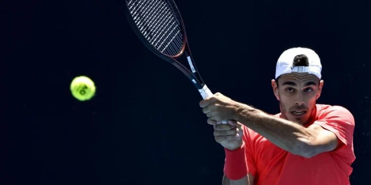 Cerúndolo es el único argentino que queda en el Abierto de Australia