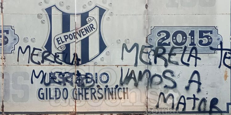 Amenazaron de muerte al presidente de un club argentino