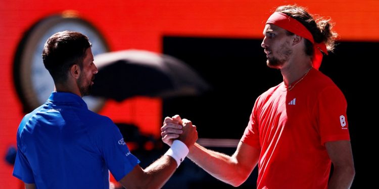 Impacto: Zverev aprovechó el abandono de Djokovic y está en la final del Australian Open