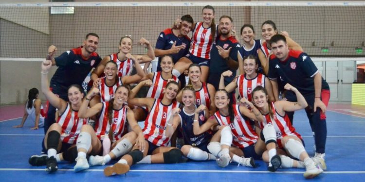 Las chicas de Unión volvieron a ganar en la Liga Nacional de Vóley