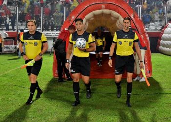 Está el árbitro designado para el partido de Colón ante Mitre