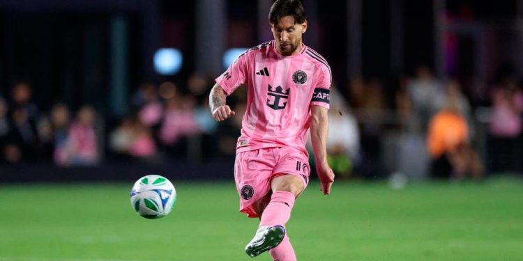 Dos asistencias de Messi en el debut con empate del Inter Miami ante el New York City