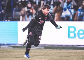 Bajo un frío extremo, Messi marcó un golazo para el triunfo del Inter Miami